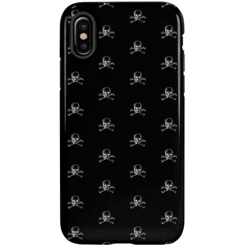 Alchemy Skull and Crossbone Pattern iPhone X Pro Case