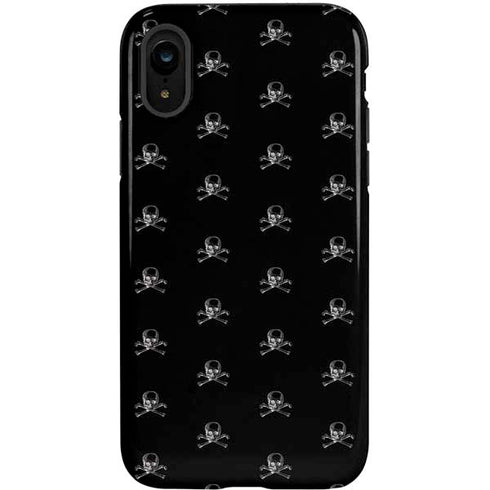 Alchemy Skull and Crossbone Pattern iPhone XR Pro Case