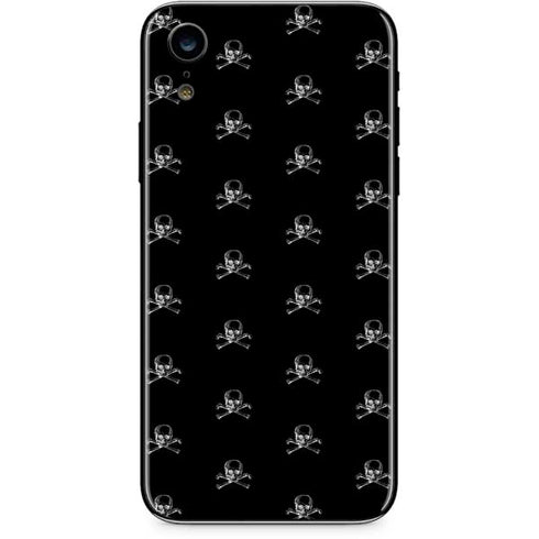 Alchemy Skull and Crossbone Pattern iPhone XR Skin