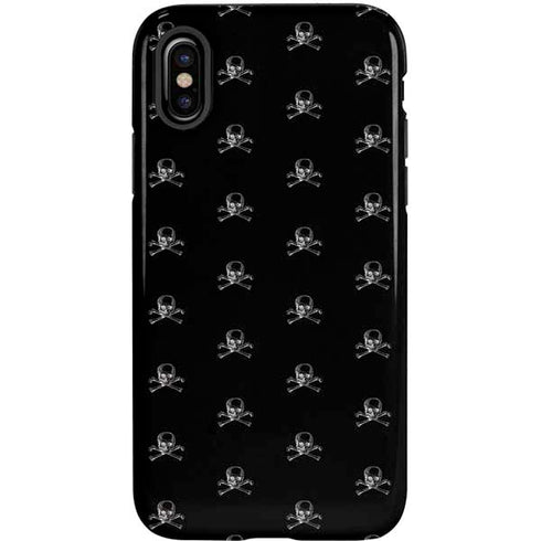 Alchemy Skull and Crossbone Pattern iPhone XS Pro Case