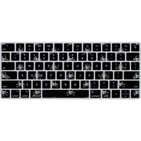 Alchemy Skull and Crossbone Pattern Magic Keyboard Skin