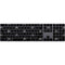 Alchemy Skull and Crossbone Pattern Magic Keyboard with Numeric Keypad Skin
