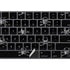 Alchemy Skull and Crossbone Pattern Magic Keyboard with Numeric Keypad Skin