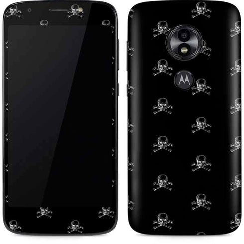 Alchemy Skull and Crossbone Pattern Moto E5 Play Skin