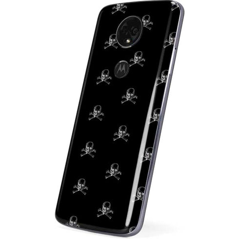 Alchemy Skull and Crossbone Pattern Moto E5 Plus Skin