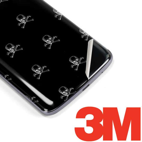 Alchemy Skull and Crossbone Pattern Moto E5 Plus Skin