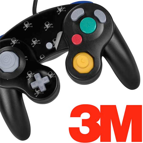 Alchemy Skull and Crossbone Pattern Nintendo GameCube Controller Skin