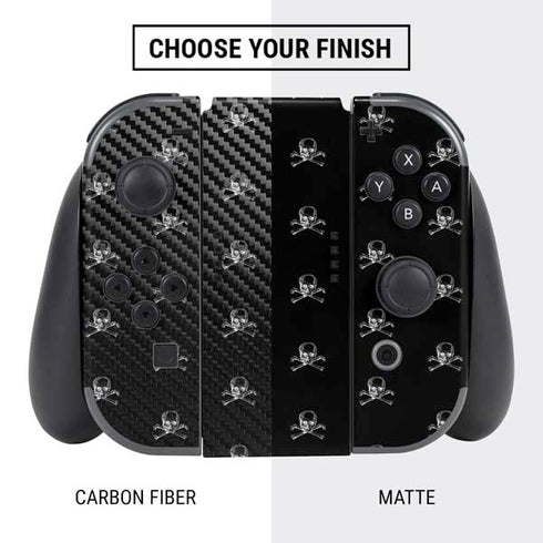 Alchemy Skull and Crossbone Pattern Nintendo Switch Bundle Skin