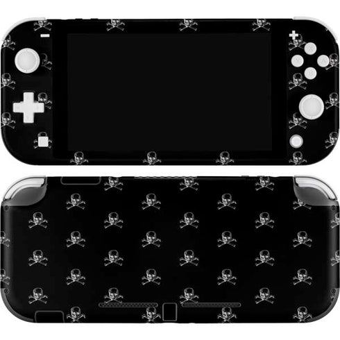 Alchemy Skull and Crossbone Pattern Nintendo Switch Lite Skin