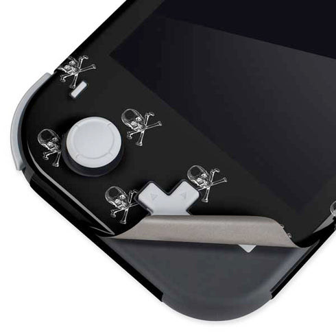Alchemy Skull and Crossbone Pattern Nintendo Switch Lite Skin