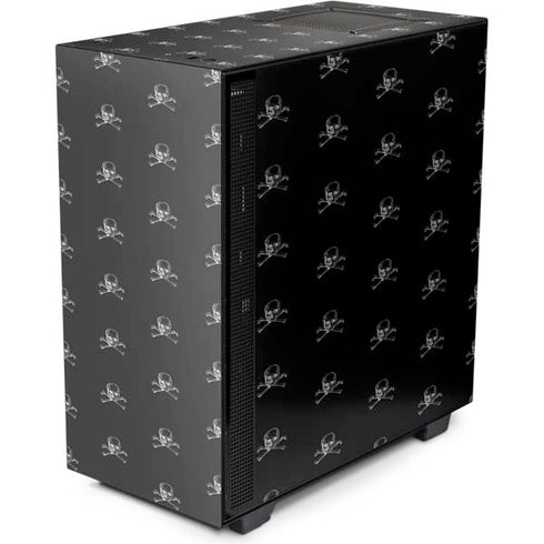 Alchemy Skull and Crossbone Pattern NZXT H510 Compact ATX Mid-Tower Case Skin