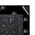 Alchemy Skull and Crossbone Pattern NZXT H510 Compact ATX Mid-Tower Case Skin