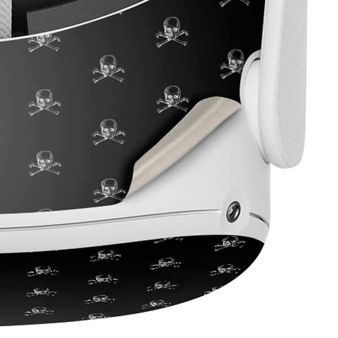 Alchemy Skull and Crossbone Pattern Oculus Quest 2 Skin