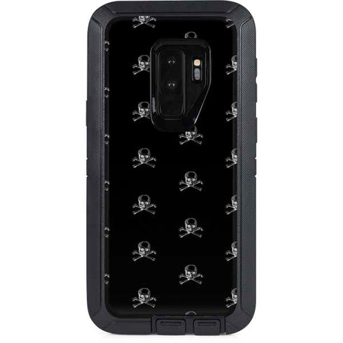 Alchemy Skull and Crossbone Pattern Otterbox Defender Galaxy Skin