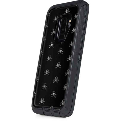 Alchemy Skull and Crossbone Pattern Otterbox Defender Galaxy Skin