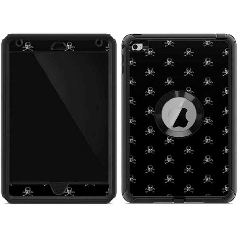 Alchemy Skull and Crossbone Pattern Otterbox Defender iPad Skin
