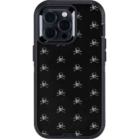 Alchemy Skull and Crossbone Pattern Otterbox Defender iPhone Skin
