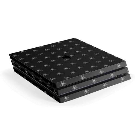 Alchemy Skull and Crossbone Pattern PS4 Pro Console Skin