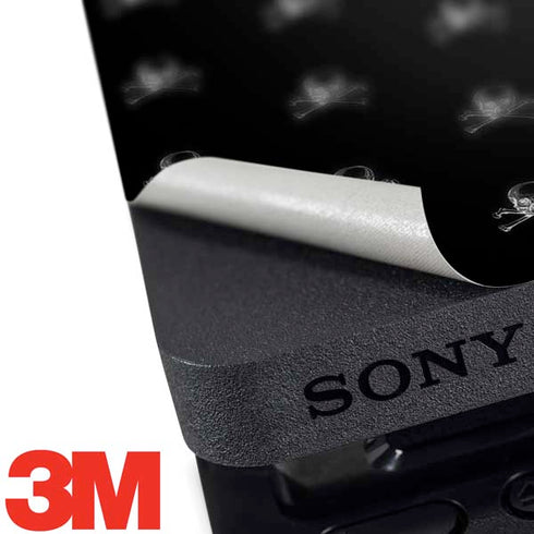 Alchemy Skull and Crossbone Pattern PS4 Slim Skin