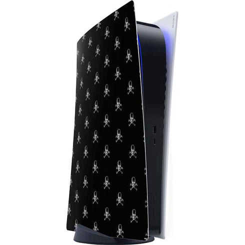 Alchemy Skull and Crossbone Pattern PS5 Digital Edition Console Skin