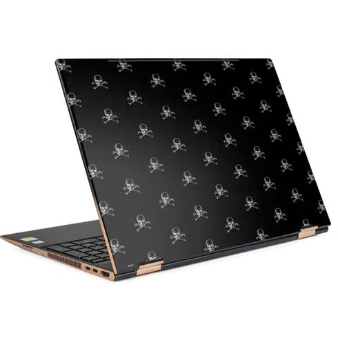 Alchemy Skull and Crossbone Pattern HP Spectre Skin