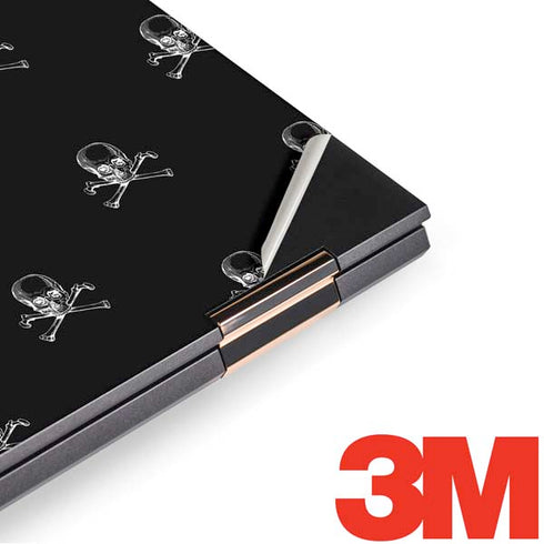 Alchemy Skull and Crossbone Pattern HP Spectre Skin
