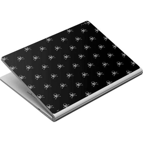 Alchemy Skull and Crossbone Pattern Surface Book Skin