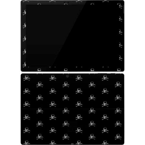 Alchemy Skull and Crossbone Pattern Surface Pro 7 Skin