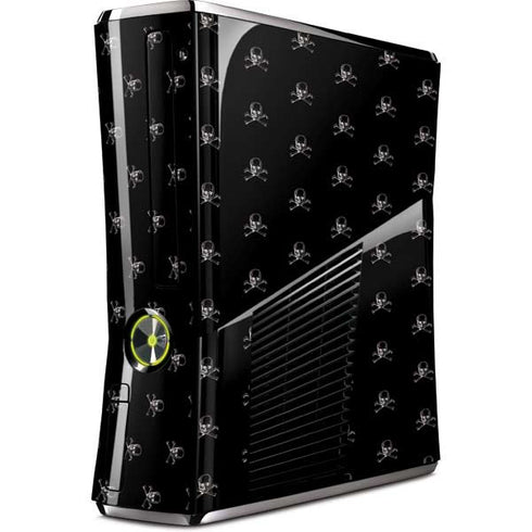 Alchemy Skull and Crossbone Pattern Xbox 360 Slim (2010) Skin