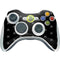 Alchemy Skull and Crossbone Pattern Xbox 360 Wireless Controller Skin