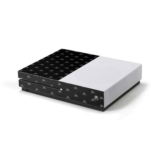 Alchemy Skull and Crossbone Pattern Xbox One S Console Skin