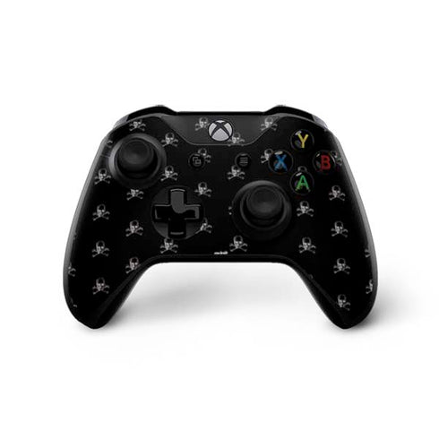 Alchemy Skull and Crossbone Pattern Xbox One X Controller Skin