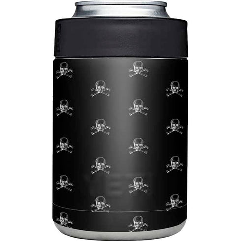 Alchemy Skull and Crossbone Pattern Yeti Colster Can Insulator Skin