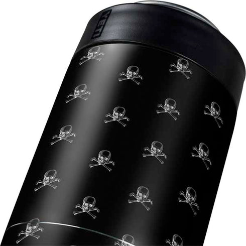 Alchemy Skull and Crossbone Pattern Yeti Colster Can Insulator Skin