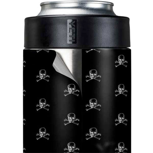 Alchemy Skull and Crossbone Pattern Yeti Colster Can Insulator Skin