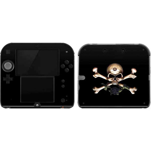 Alchemy Skull and Crossbones Nintendo 2DS Skin