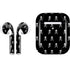 Skull and Crossbones (white) Apple AirPods 2 Skin