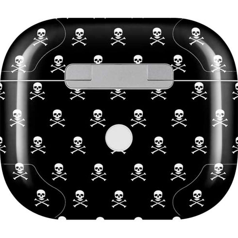Skull and Crossbones (white) Apple AirPods (3rd Gen 2021) Skin