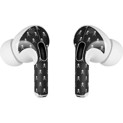 Skull and Crossbones (white) Apple AirPods Pro Skin