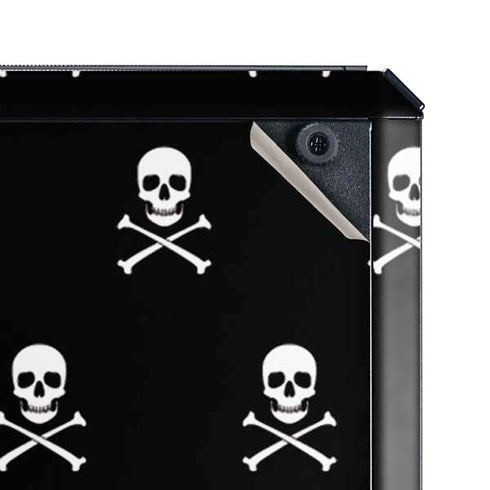 Skull and Crossbones (white) Cooler Master MasterBox Q300L Mini Tower Skin