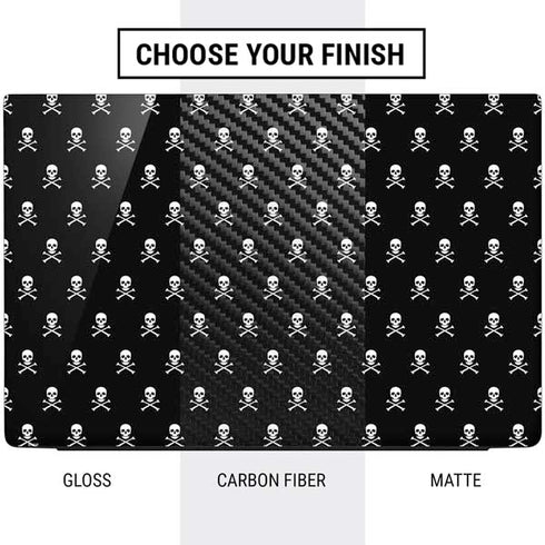 Skull and Crossbones (white) Dell Vostro Skin