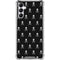 Skull and Crossbones (white) Galaxy A14 5G Clear Case