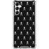 Skull and Crossbones (white) Galaxy A14 5G Clear Case