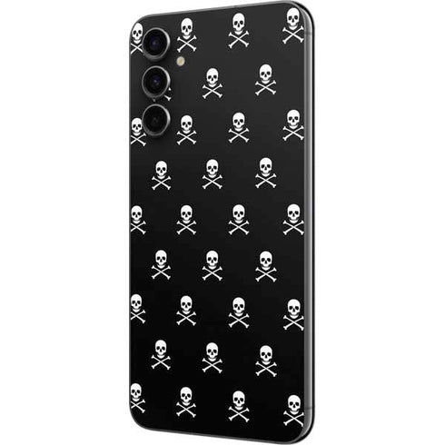 Skull and Crossbones (white) Galaxy A14 5G Skin
