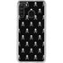 Skull and Crossbones (white) Galaxy A21 Clear Case