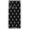 Skull and Crossbones (white) Galaxy A30 Clear Case