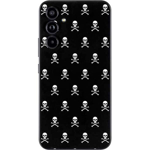 Skull and Crossbones (white) Galaxy A54 5G Skin