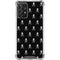 Skull and Crossbones (white) Galaxy A72 5G Clear Case