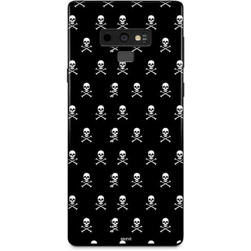 Skull and Crossbones (white) Galaxy Note 9 Skin