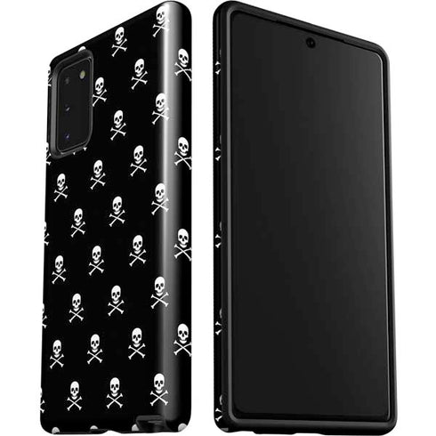 Skull and Crossbones (white) Galaxy Note20 5G Pro Case
